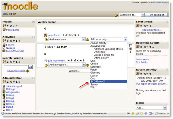Piattaforma-Moodle Area Personale sul Sito (Piattaforma Moodle S.I.F.A.D.)